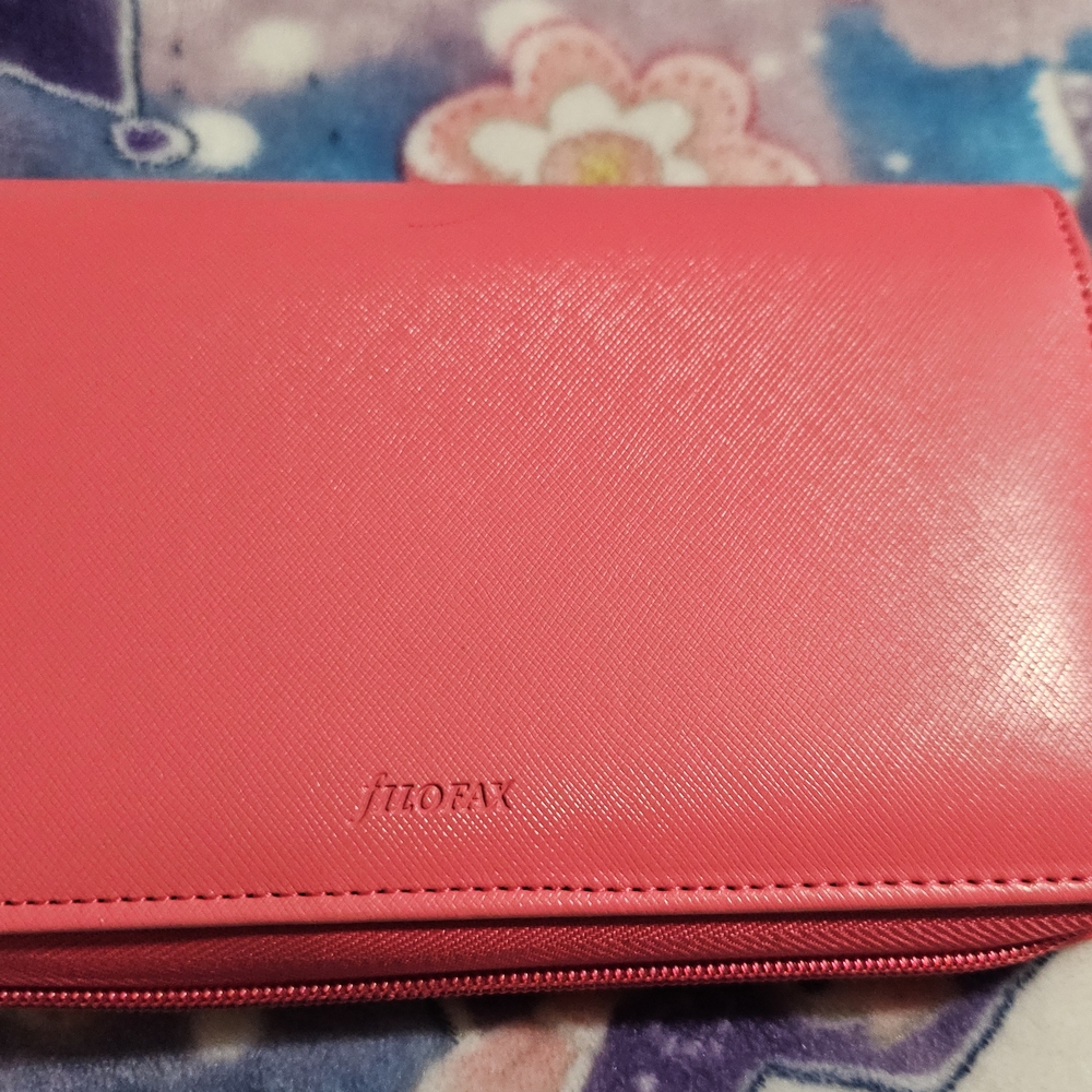 Filofax Pink Planner Wallet